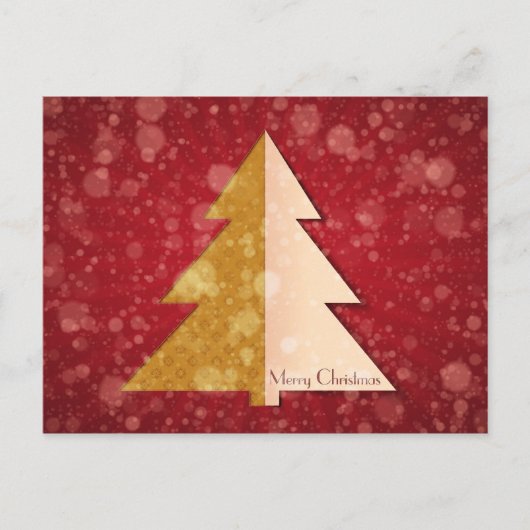Vrolijk kerstfeest feestdagenkaart (Voorkant)