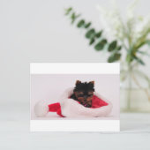 Vrolijk kerstfeest feestdagenkaart (Staand voorkant)