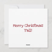 Vrolijk kerstfeest. feestdagenkaart (Achterkant)