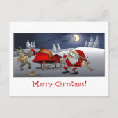 Vrolijk kerstfeest! feestdagenkaart (Voorkant)