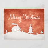 Vrolijk kerstfeest feestdagenkaart (Voorkant)