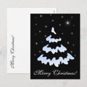 Vrolijk kerstfeest! feestdagenkaart (Voorkant / Achterkant)