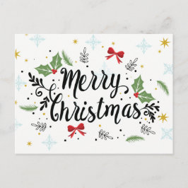Vrolijk kerstfeest! feestdagenkaart
