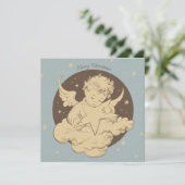 Vrolijk kerstfeest feestdagenkaart (Staand voorkant)