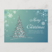 Vrolijk kerstfeest feestdagenkaart (Voorkant)