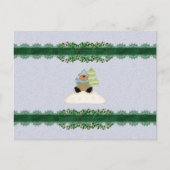 Vrolijk kerstfeest feestdagenkaart (Voorkant)