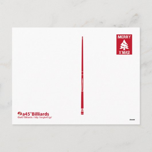 Vrolijk kerstfeest! feestdagenkaart (Achterkant)