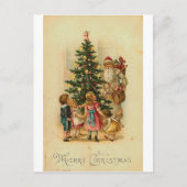 Vrolijk kerstfeest feestdagenkaart (Voorkant)