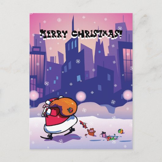 Vrolijk kerstfeest! feestdagenkaart (Voorkant)