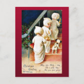 Vrolijk kerstfeest feestdagenkaart (Voorkant)