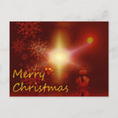 Vrolijk kerstfeest feestdagenkaart (Voorkant)