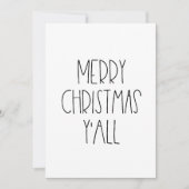 Vrolijk kerstfeest feestdagenkaart (Voorkant)