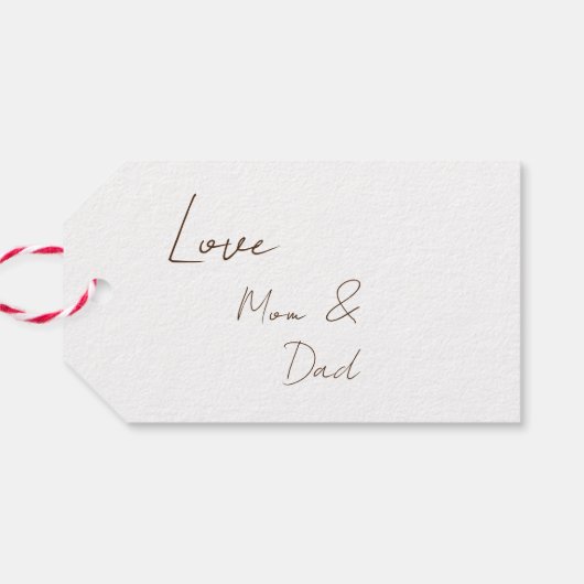 Vrolijk kerstfeest feestelijk kardinaal geschenk l cadeaulabel (Achterkant Horizontaal)