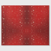 Vrolijk Kerstfeest Feestelijke Vakantie Gift Desig Cadeaupapier (Vlak)