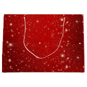 Vrolijk Kerstfeest Feestelijke Vakantie Gift Desig Groot Cadeauzakje (Voorkant)