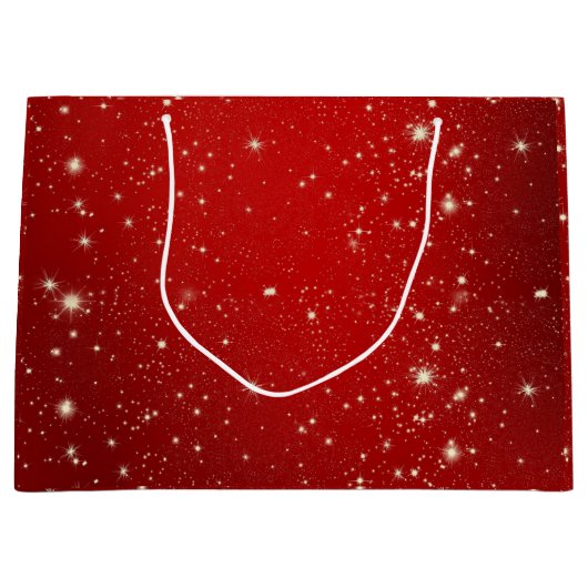 Vrolijk Kerstfeest Feestelijke Vakantie Gift Desig Groot Cadeauzakje (Voorkant)