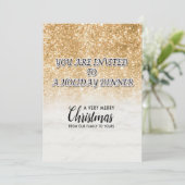 Vrolijk Kerstfeest Feestelijke Vakantie Gift Desig Kaart (Staand voorkant)