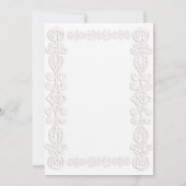 Vrolijk Kerstfeest Feestelijke Vakantie Gift Desig Kaart (Achterkant)