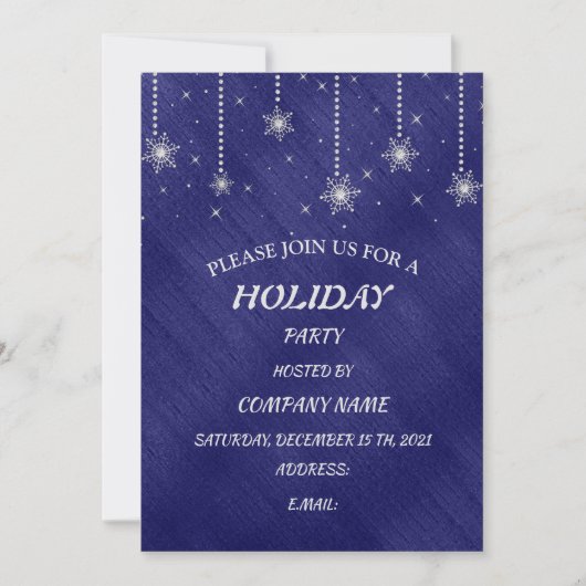 Vrolijk Kerstfeest Feestelijke Vakantie Gift Desig Kaart (Voorkant)