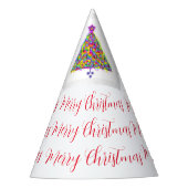 Vrolijk kerstfeest feesthoedjes (Voorkant)