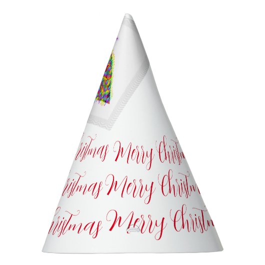 Vrolijk kerstfeest feesthoedjes (Rechts)