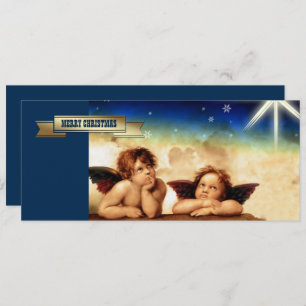 vrolijk kerstfeest. Fine Art Kerst Kaart