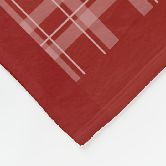 Vrolijk kerstfeest! Fleece Blanket (Hoek)