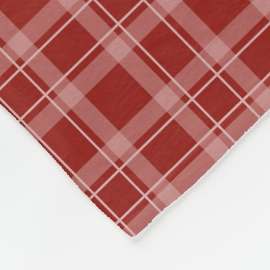 Vrolijk kerstfeest! fleece deken (Hoek)