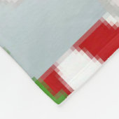 Vrolijk kerstfeest fleece deken (Hoek)