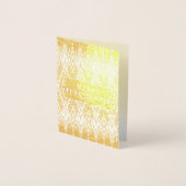 Vrolijk kerstfeest folie kaarten (Voorkant)