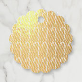 Vrolijk kerstfeest Folie Label (Voorkant)