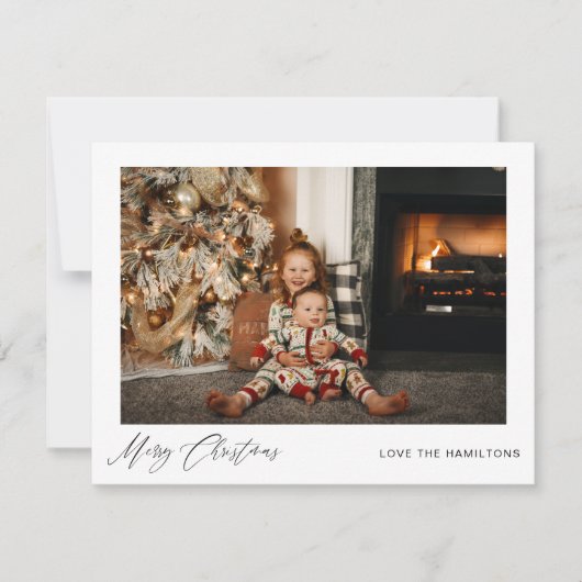 Vrolijk kerstfeest - Foto (Voorkant)