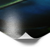 Vrolijk kerstfeest foto afdruk (Hoek)