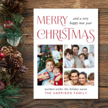 Vrolijk Kerstfeest Foto  Typografie