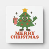  Vrolijk kerstfeest  Fotoplaat (Voorkant)