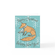 Vrolijk kerstfeest Fox Cozy