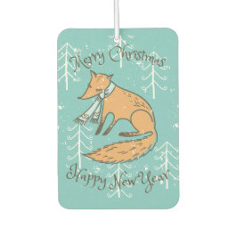 Vrolijk kerstfeest Fox Cozy Luchtverfrisser