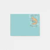 Vrolijk kerstfeest Fox Cozy Post-it® Notes (Voorkant)