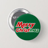Vrolijk Kerstfeest Fun Flair Christelijke Buttonne Ronde Button 5,7 Cm (Voorkant /achterkant)