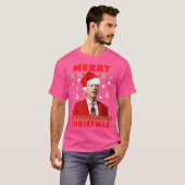 Vrolijk kerstfeest Funny Joe Biden T-shirt (Voorkant volledig)