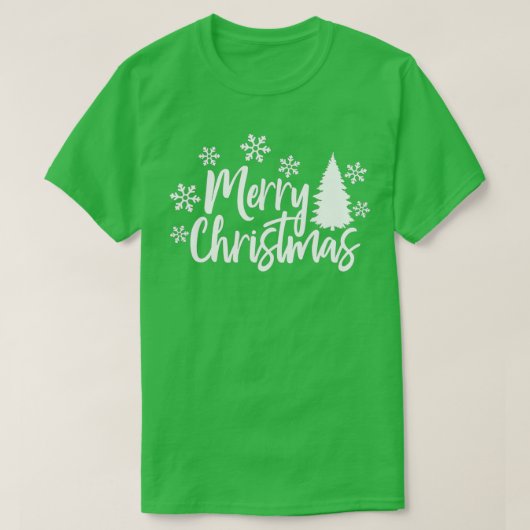 Vrolijk kerstfeest Funny Matching Family Kerstmis  T-shirt (Design voorkant)