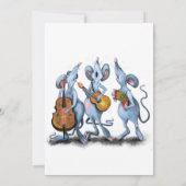 Vrolijk kerstfeest - Funny Romantic Mouse Band - F (Achterkant)