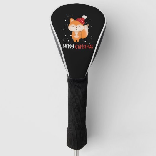Vrolijk kerstfeest Funny Shirt Golfheadcover (Voorkant)