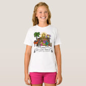 Vrolijk kerstfeest Geboorte Kinder T-shirt (Voorkant volledig)