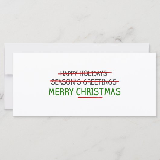 Vrolijk kerstfeest, geen groeten van de seizoenen (Voorkant)