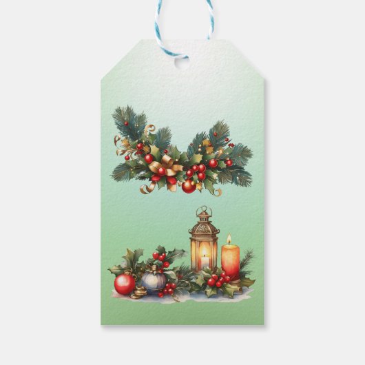 Vrolijk kerstfeest, geliefde!  cadeaulabel (Achterkant)