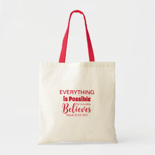 Vrolijk Kerstfeest Geloof Bijbelvers Christelijk R Tote Bag