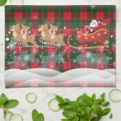 Vrolijk Kerstfeest & Gelukkig Nieuwjaar 2025 Sinte Theedoek (Gevouwen)