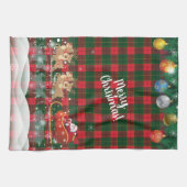 Vrolijk Kerstfeest & Gelukkig Nieuwjaar 2025 Sinte Theedoek (Horizontaal)