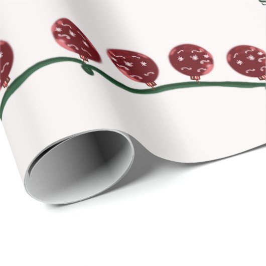 Vrolijk kerstfeest, gelukkig nieuwjaar cadeaupapier (Rol Hoek)